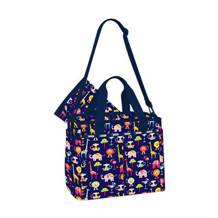 LeSportsac Ryan Baby Bag - Zoo Cute Print